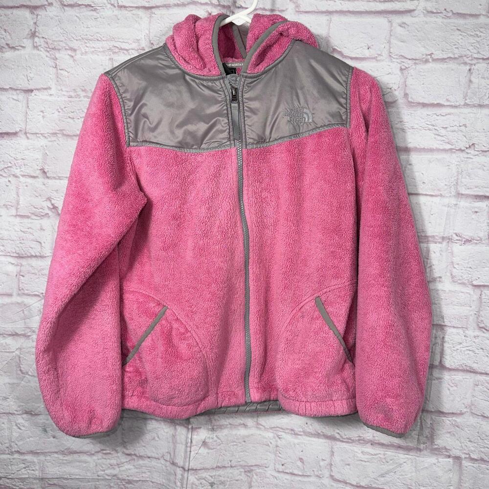 The North Face Girls' Pink Fleece Jacket XL (18)